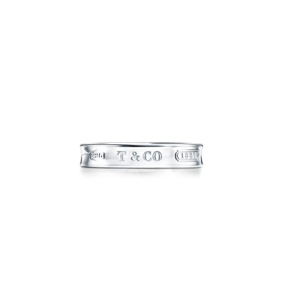 TIFFANY 1837®RING IN SILVER, NARROW 22993771